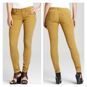Free People Skinny Corduroy Pants Sz 25